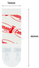 Languettes adhésives pour posters - lot de 12