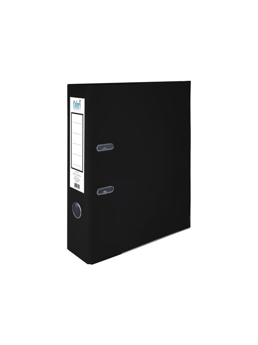 Classeur levier polypro dos de 75  noir