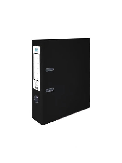 Classeur levier polypro dos de 75  noir