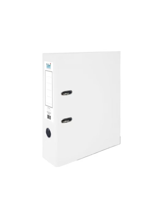 Classeur levier polypro dos de 75 blanc
