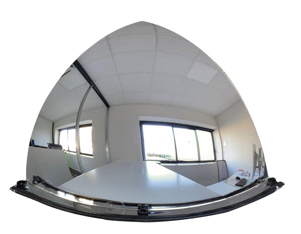 Miroir de sécurité intérieur 90° VISO - Polycarbonate 650 mm