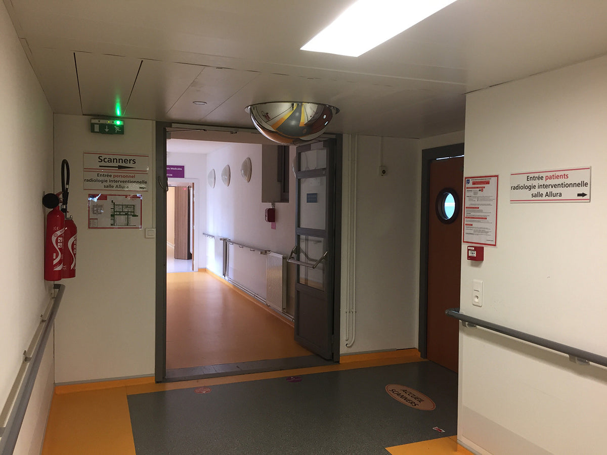 Miroir de surveillance et de sécurité 360° - vision panoramique intérieure