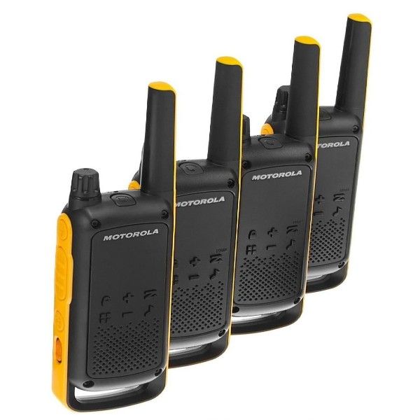 Pack 4 talkie walkie MOTOROLA T82 extreme - portée 5000m
