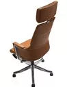 Fauteuil de bureau philadelphie cuir -camel
