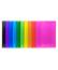 porte-vues soudees 160 vues iderama polypro -couleurs assorties