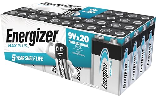 Pile alcaline LR61/6F22 9v - lot de 20