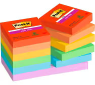 Notes adhésives  Post-it® 47x47mm - super adhérence