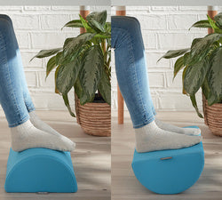 Repose-pieds ergonomique - confort et bien-être-gris