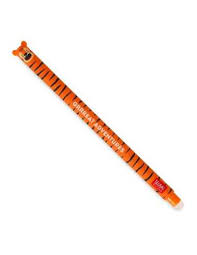 Stylo gel effaçable Legami - motif tigre