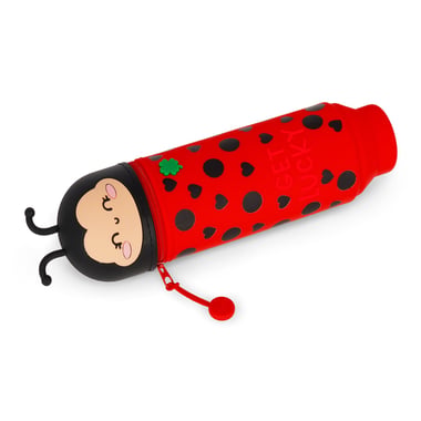 Trousse Silicone Souple Legami 2en1 - Design Coccinelle