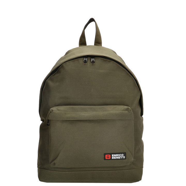 Sac à dos Amsterdam 15" olive vert Enrico Benetti