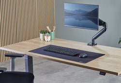Sous-main 700x330 mm - feutre recyclé et support téléphone