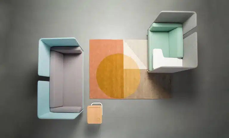 Une zone de detente, de pause pour un open space